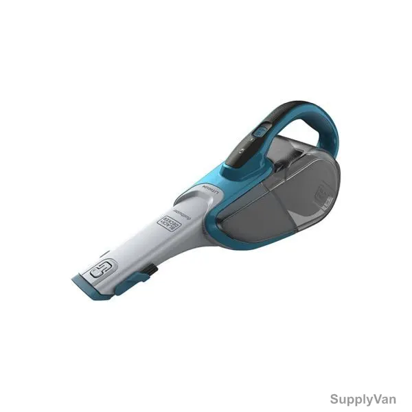 Black and Decker Cordless Vacuum Cleaner, DVJ320J-B5, 21.6Wh, 0.6L, Green and Grey — image 1