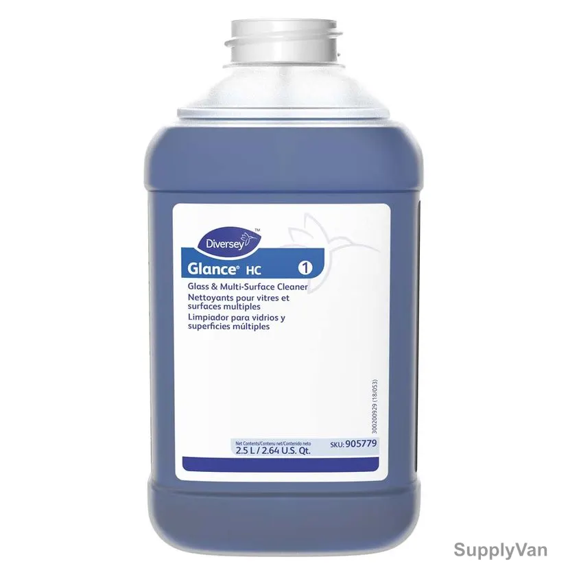 Diversey Glance HC Glass and Multi-Surface Cleaner, 905779, 2.5 Ltrs — image 1