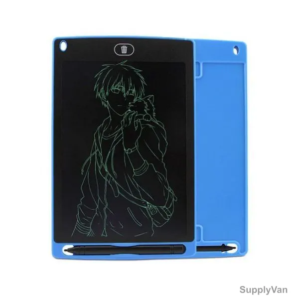 Urban Utility LCD Writing Pad, UU100086, 8.5 Inch, Blue/Black