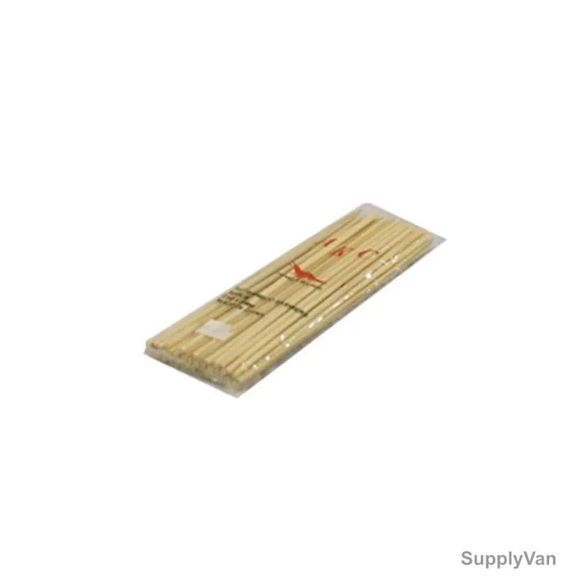 Akc Bamboo BBQ Skewers, BS06, 5MM Width x 10 Inch Length, 50 Pcs/Pack