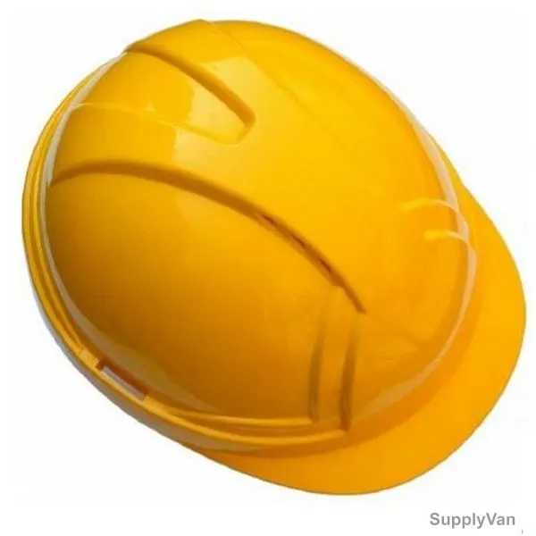 Perf Safety Helmet, YS1DS3Y, Y-Shield, HDPE, Yellow — image 1