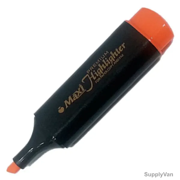 Maxi Premium Highlighter, MX-50, Orange