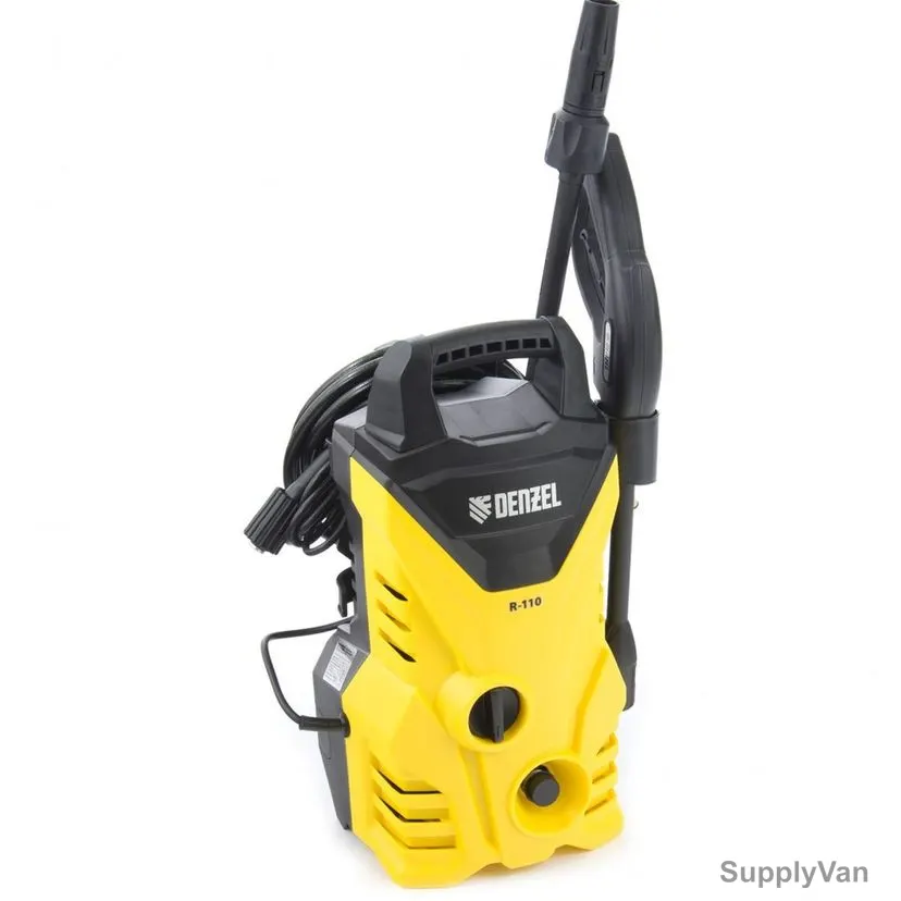 Denzel High Pressure Washer, R-110, 1500W, 110 Bar, Yellow/Black — image 1