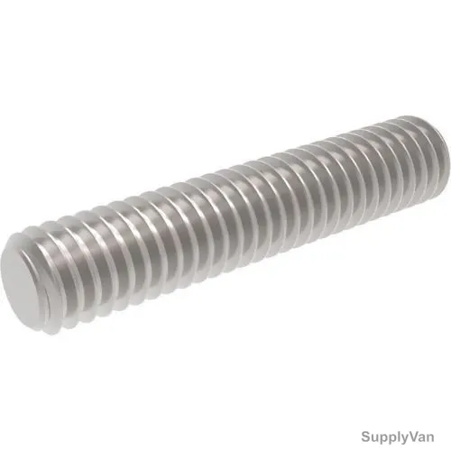 Thread Bar, Galvanized Iron, M16 x 2 Mtrs