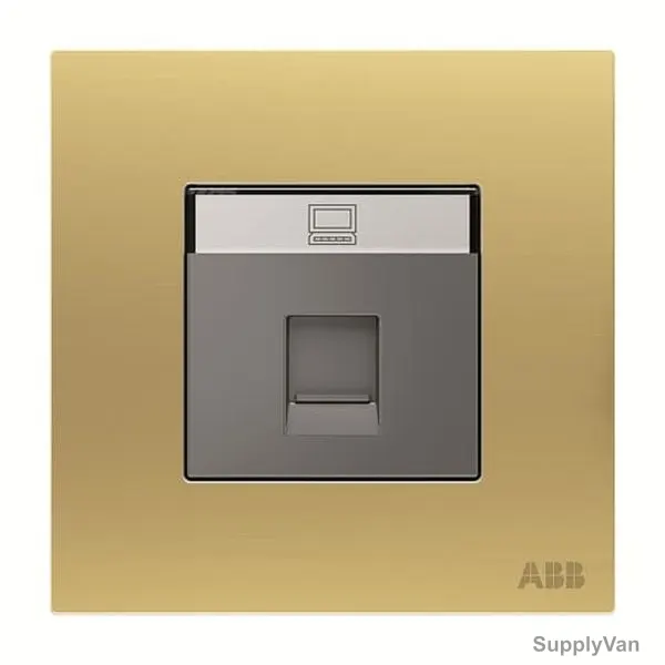 ABB Data Socket, AM33344-MG, Millenium, 1 Gang, RJ45