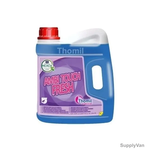 Thomil Ambiance Hygiene With Air Freshener, HAHA047, Marine Scented, 4 Ltrs, Blue, 4 Pcs/Pack