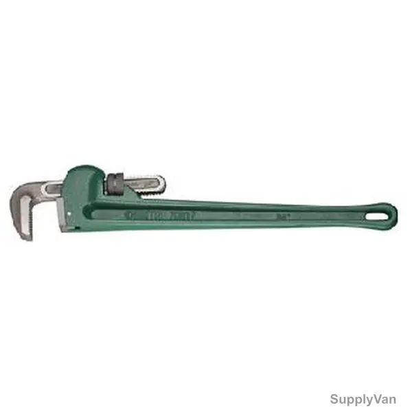 Sata Heavy Duty Pipe Wrench, 70813, Chrome Vanadium Steel, 10 Inch Length