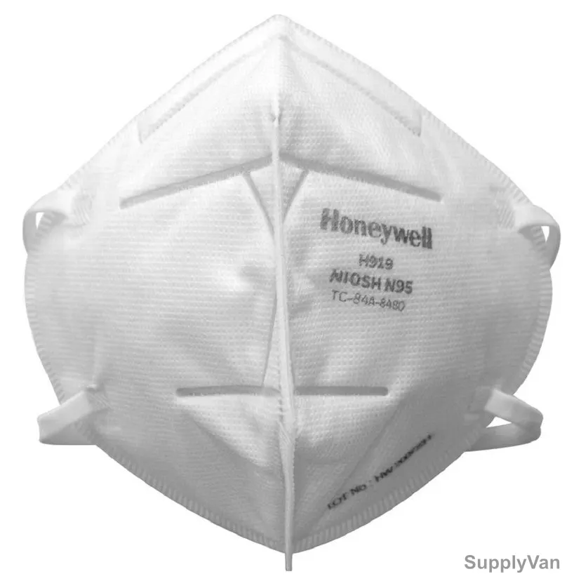 Honeywell KN95 Flat Fold Respirator, ME5595N-ST, White
