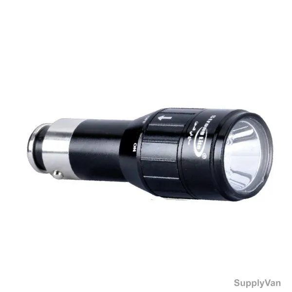 StrongLite Car Flashlight, 1300 Mtrs Range, 3.6V, Black