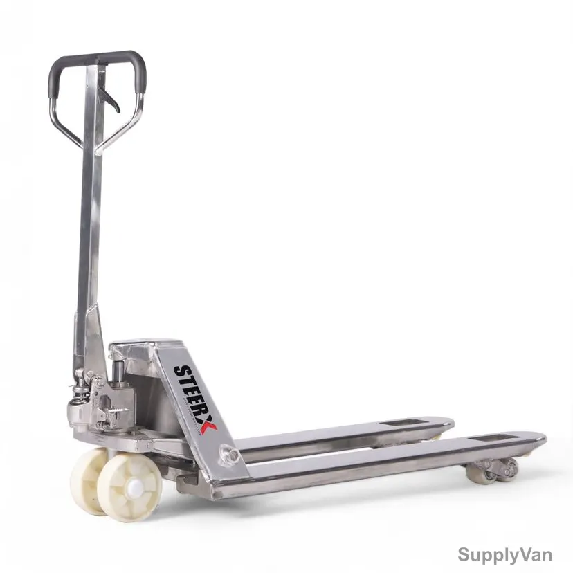Steerx Manual Hand Pallet Truck, SMPT25G, 540MM Fork Width x 1150MM Fork Length, 2500 Kg Weight Capacity — image 1