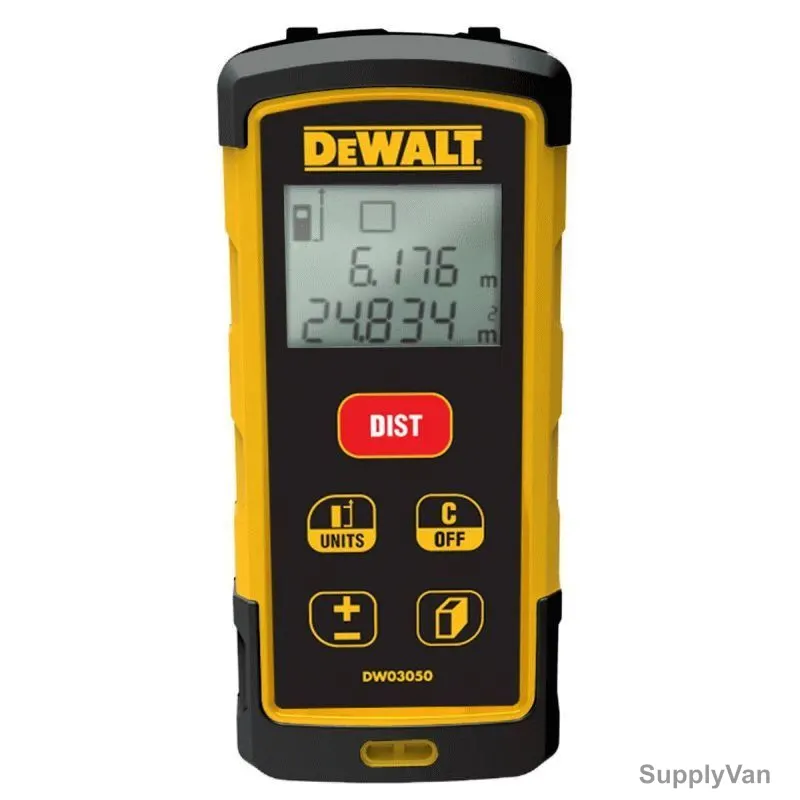 Dewalt Laser Distance Meter, DW03050-XJ, 50Mtrs