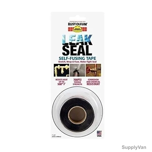 Rust-Oleum Self-Fusing Tape, 276713, 120 Inch, Black