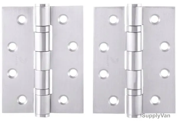 Dorfit Ball Bearing Butt Hinge, 4x3 Inch, SS316, Satin
