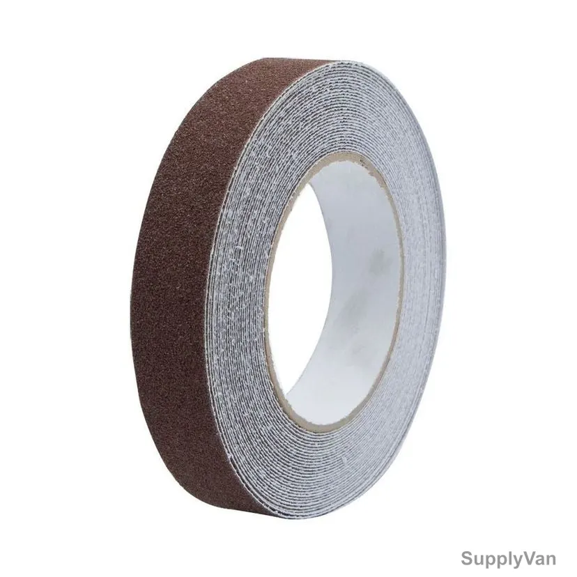 Anti-Slip Tape, 24MM x 10 Mtrs, Brown — image 1