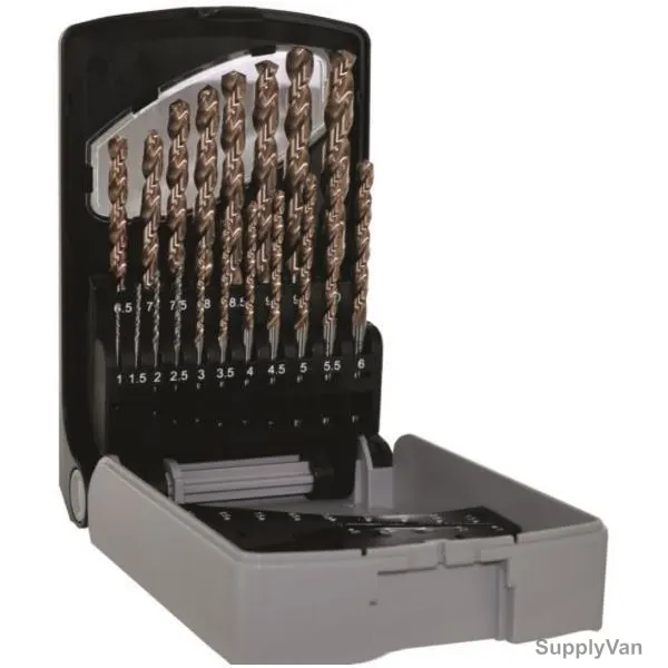 Tivoly Drill Bit Set, 11454170015, E Furius, 19PCS