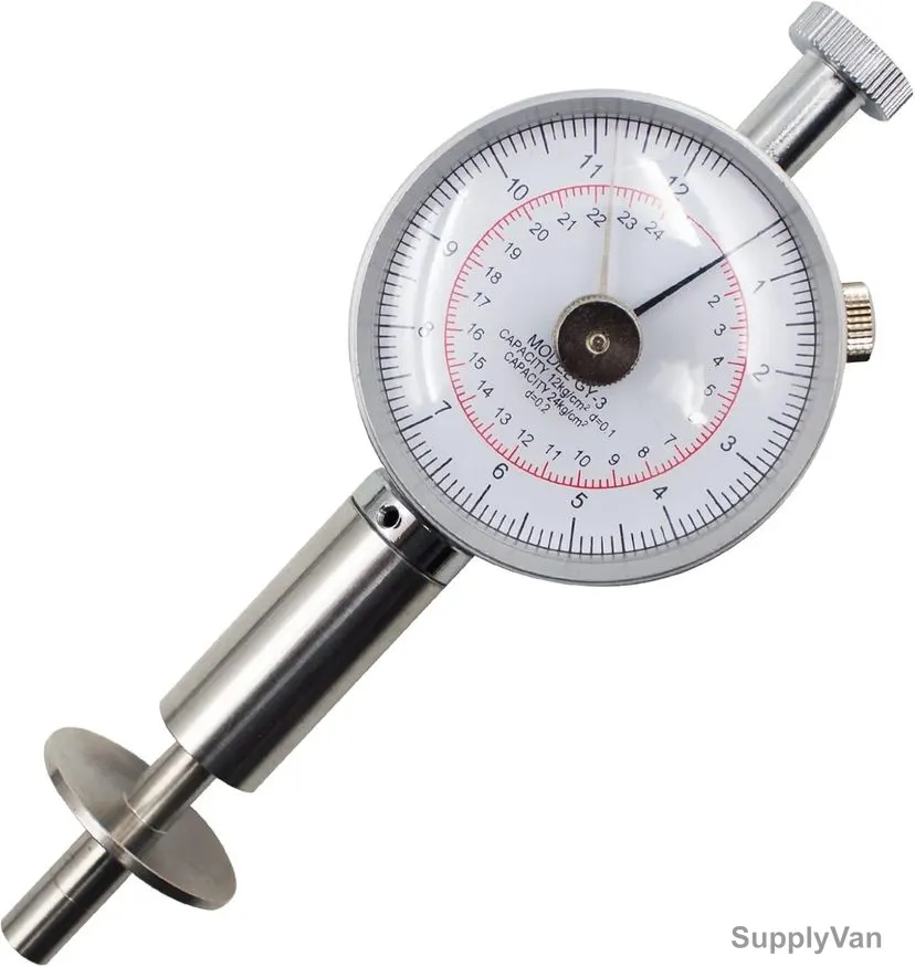 Jaexest Fruit Hardness Tester, GY-03, Steel, 0.5 to 12 Kg/SQ.CM