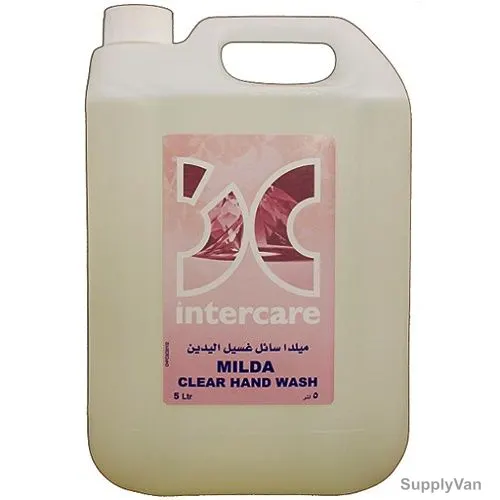 Intercare Milda Clear Hand Wash, 5 Ltrs