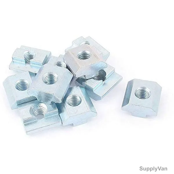 Extrusion T-Sliding Nut, 40 Series, Metal, M8, PK10