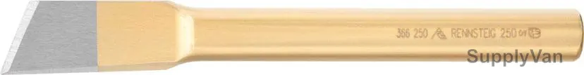 Rennsteig Electrician’s Slotting Chisel, 366-250-0, 250MM Length, 8 Pcs/Pack