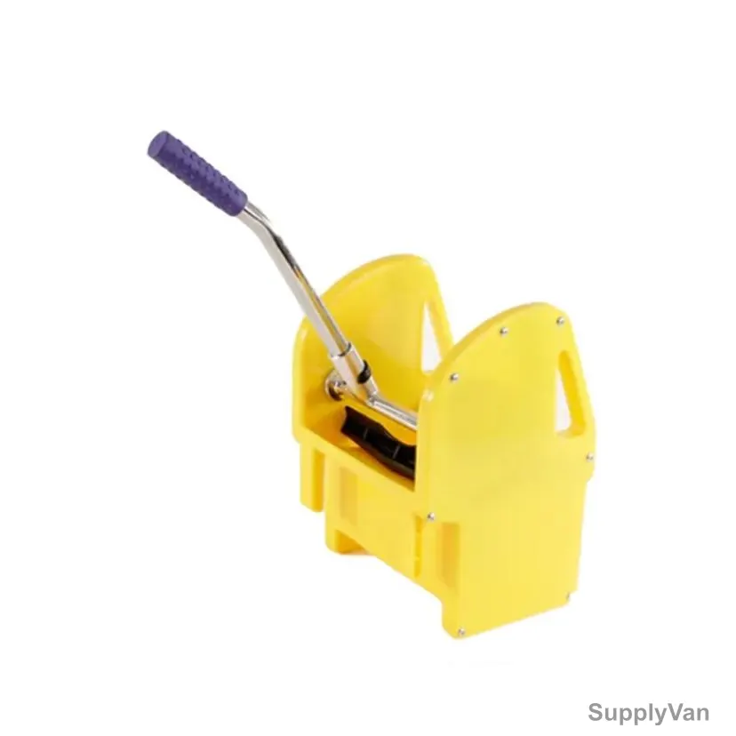 Akc Heavy Duty Mop Down Press Wringer, BW03Y, Plastic, Yellow