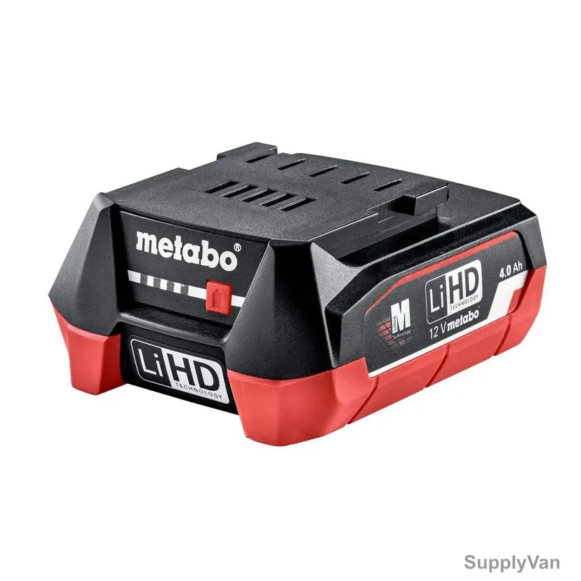 Metabo Cordless Tool Battery, 625349000, 12V, 4.0Ah