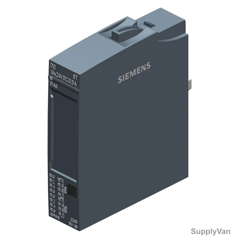 Siemens Digital Output Module, Simatic ET200SP, DQ 16x24VDC Standard, 60mA