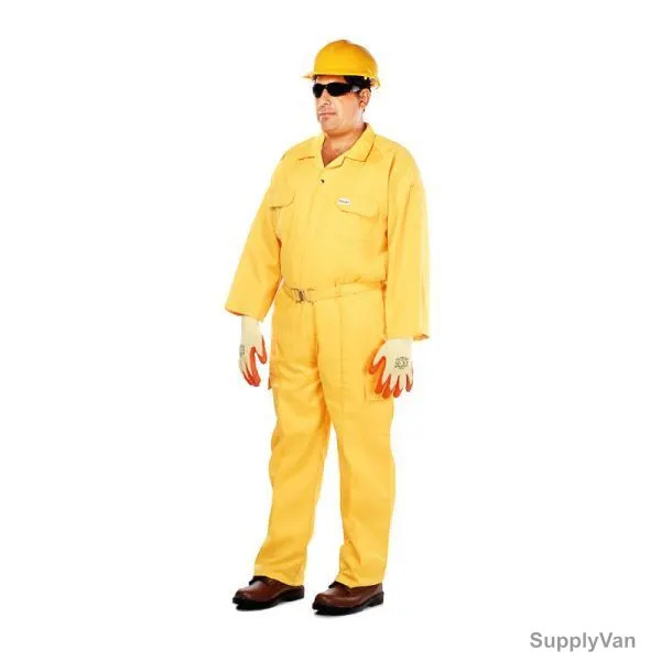 Vaultex Coverall, 1YV, 190GSM, L, Yellow
