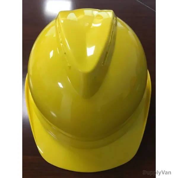 Workworth Safety Helmet With Ratchet Suspension, WW-1110, 51-62CM, Yellow — image 1