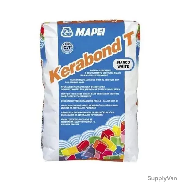 Mapei Kerabond T Cementitious Tile Adhesive, 25 Kg, White