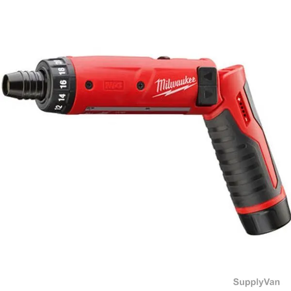 Milwaukee 2 Position Cordless Screwdriver, M4D-202C, 600 RPM, 4V — image 1