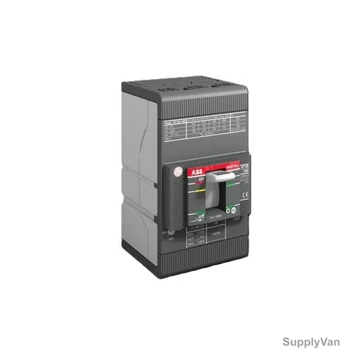 Abb Molded Case Circuit Breaker, XT1N-160-TMD-63-630-3p-F-F, 3 Pole, 8kV, 690V, 63A