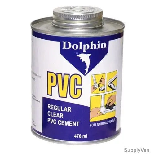 Dolphin UPVC Adhesive, 476ML, PK12