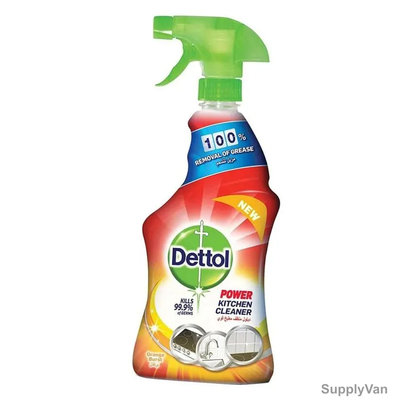 Dettol Healthy Kitchen Power Cleaner, Orange, 500ML