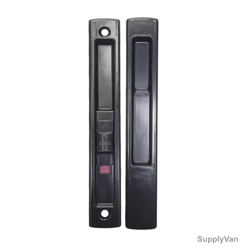 Dorfit Klik Lock Without Key, DTAKL-BK, Aluminium, 28MM Width x 186MM Length, Black