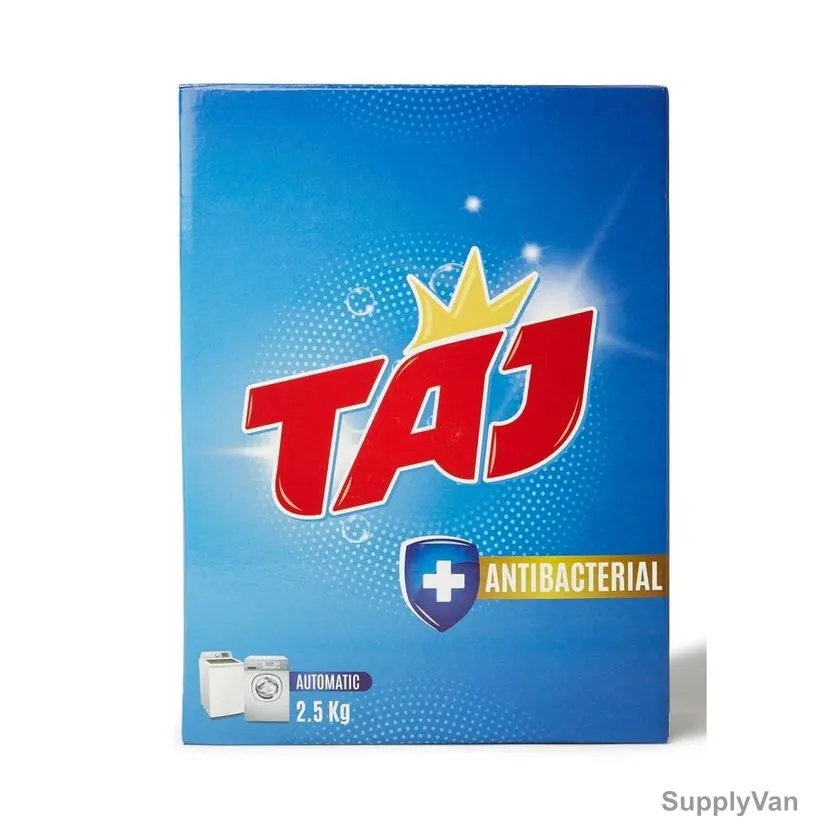 Taj 2-in-1 Antibacterial Detergent Powder, Lavender, 2.5 Kg, 6 Pcs/Pack — image 1