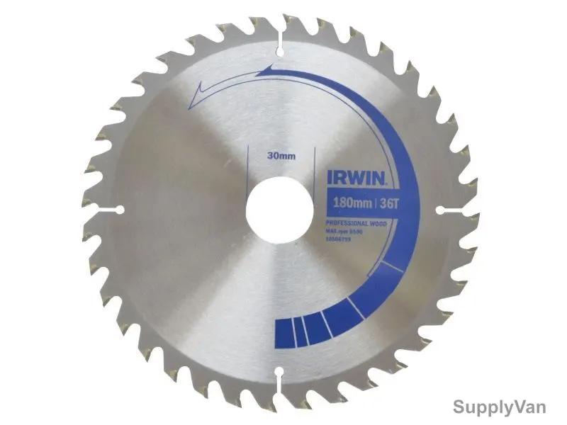 Irwin Circular Saw Blade, IRW10506799, 180x36mm, 30Teeth
