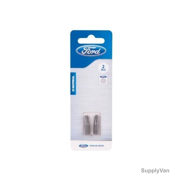 Ford Screw Driving Bits, FPTA-01-0030, T30, 25MM, Silver, 2PCS