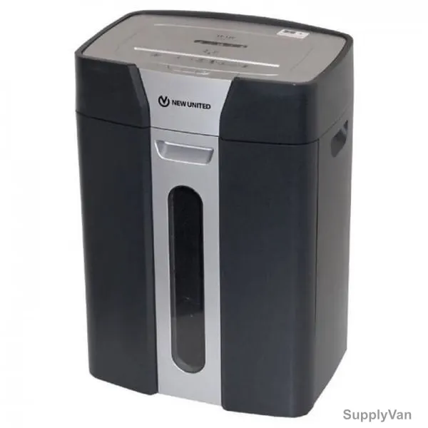 New United Paper Shredder, ST-15S, Strip-Cut, 15 Sheets, 3.9MM
