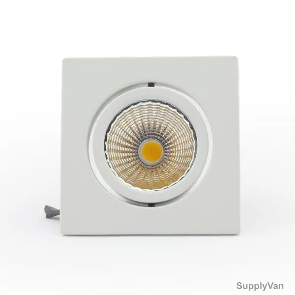 V-Tac LED Down Light, VT-1115-SQ, COB, 5W, CoolWhite