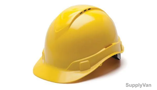 Pyramex Safety Helmet, HP44130V, Yellow
