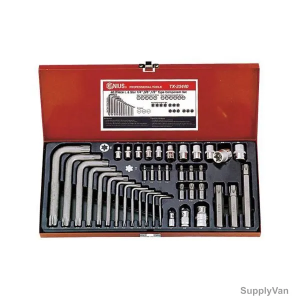 Genius Star Type Component Set, TX-23440, 40PCS — image 1
