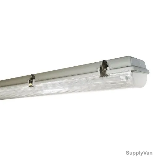 Warrior LED Batten Fitting With 2 LED Tube Lights, ML-2X36W, 36W, 4 Feet — image 1