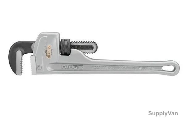 Ridgid Aluminium Pipe Wrench, 47057, 12 Inch