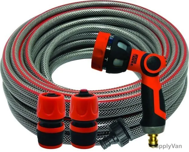 Black and Decker Deluxe Garden Hose Set, 34105, 5PCS