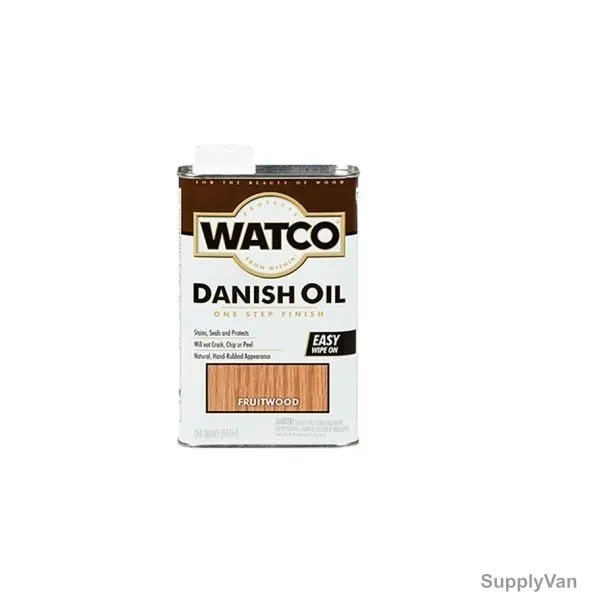 Rust-Oleum Danish Oil, 65441, WATCO, 947ML, Fruitwood