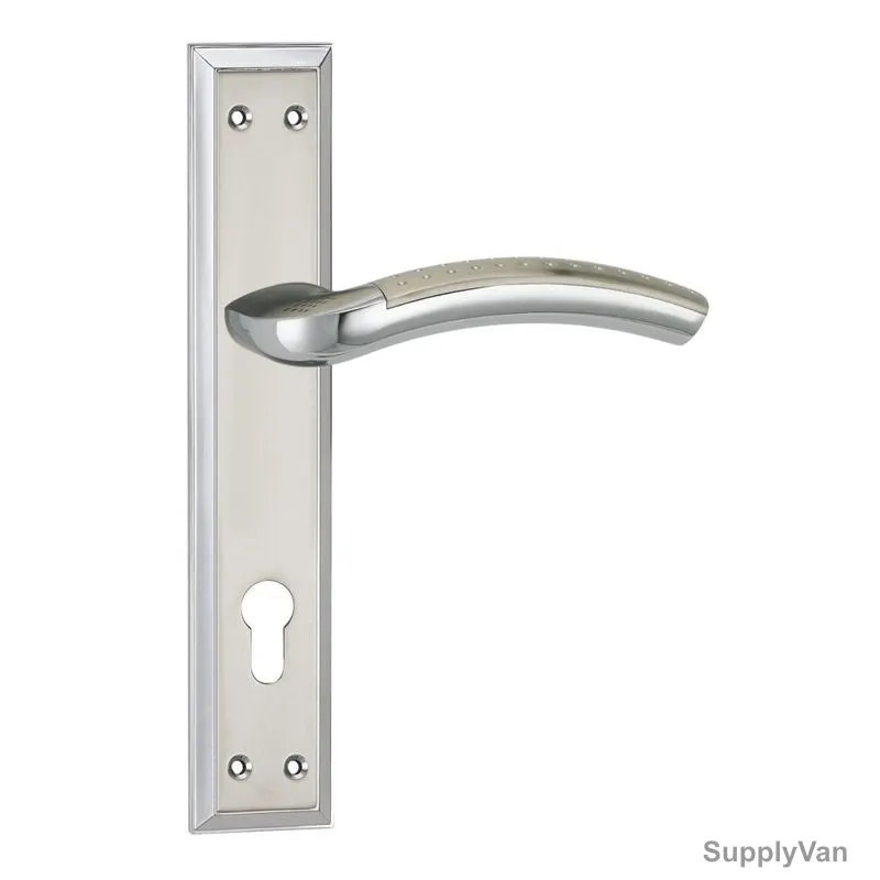 Burano Door Handle, AA34-AA23, Zinc, Screw Mount, 250MM