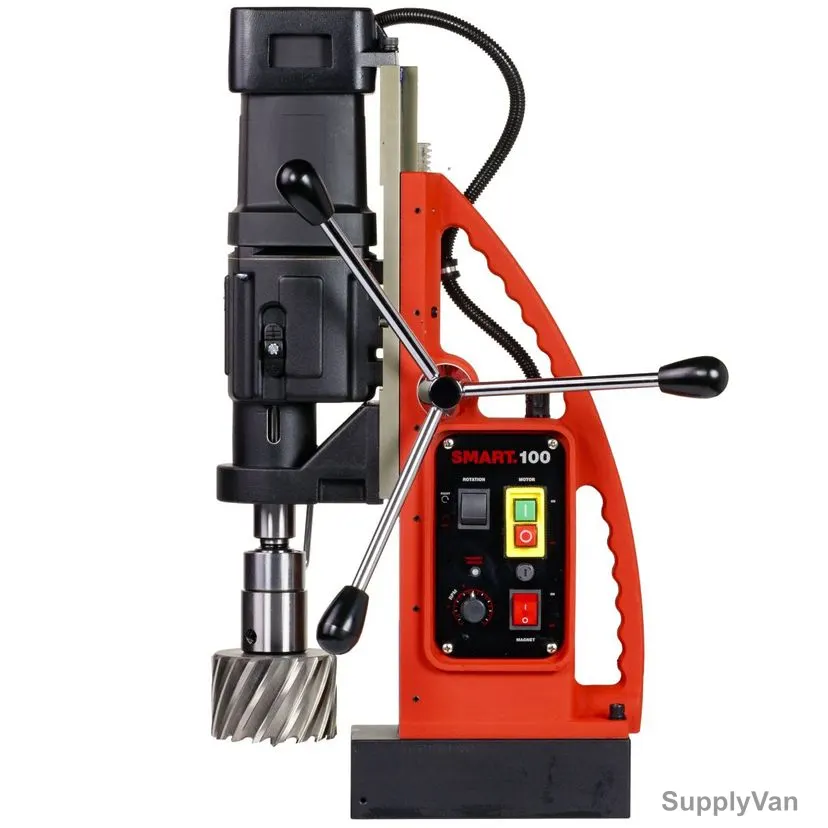 Euroboor Magnetic Drilling Machine, Smart.100, 1800W, 100MM Cutting Dia