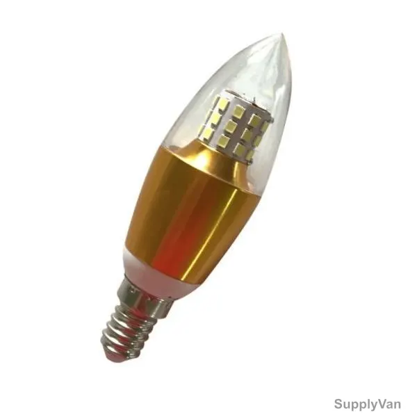 RR LED Candle Bulb, RRCL-5-5WE14, SMD, 5.5W, 3000K