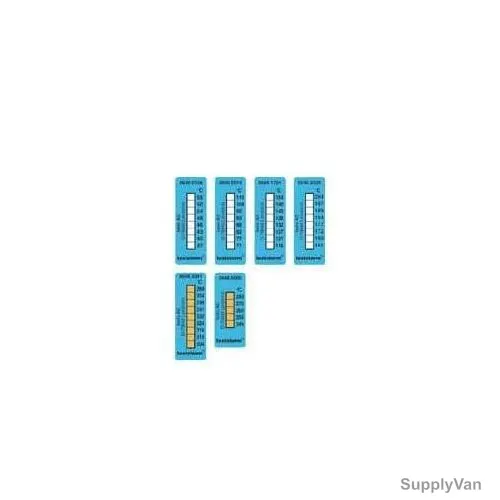 Testo Temperature Strip, 0646-1724, 50 x 18MM, 116 to 154 Deg.C, Blue, 10 Pcs/Pack