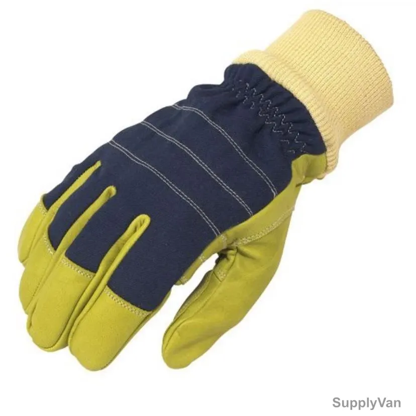 Southcombe Firemaster Wildland Gloves, SB02417A, Leather, XL, Lime/Blue — image 1